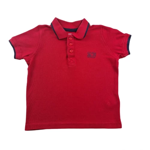 Polo Vertbaudet 3 ans – Rouge