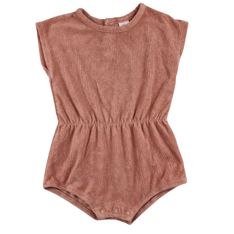 Barboteuse H&M 6/9 mois – Terracotta