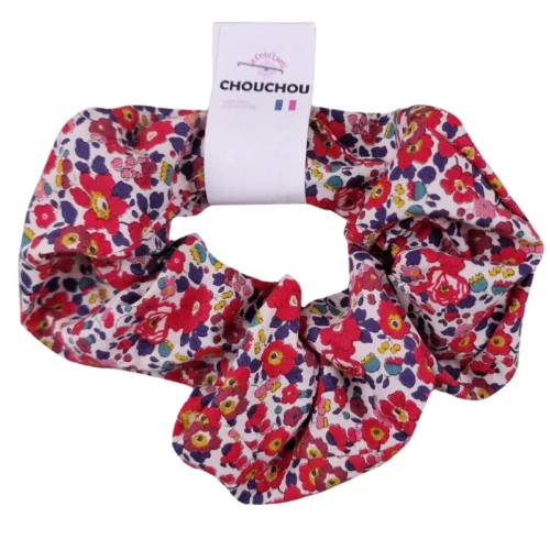 Chouchou upcyclé – Liberty fleuri Cyrillus