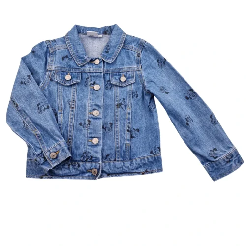 Veste Disney 4 ans – Bleu denim imprimé Minnie