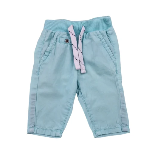 Pantalon Kiabi 1 mois – Bleu lagon léger