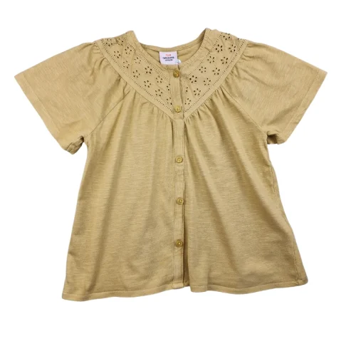 Blouse Tape à l’œil 6 ans – Jaune moutarde