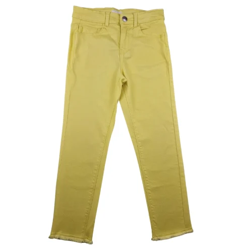 Pantalon Kiabi 10 ans – Jaune skinny