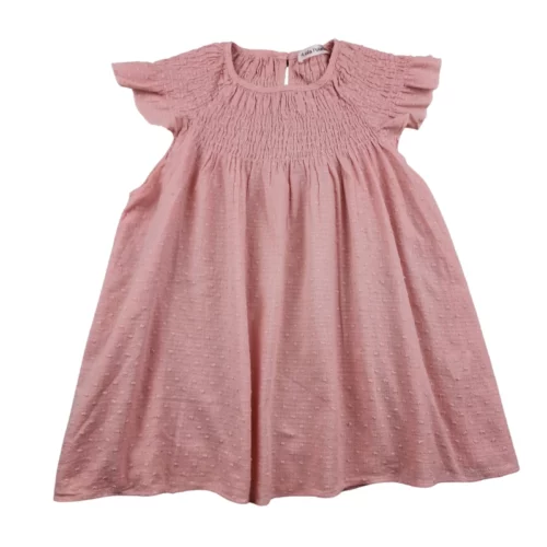 Robe Lola Palacios 3 ans – Rose poudré