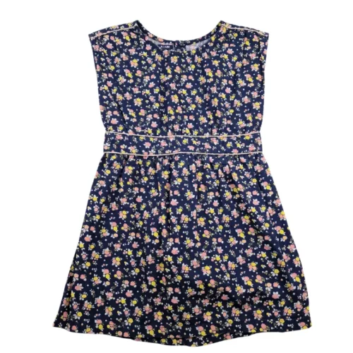 Robe Kiabi 4 ans – Fleuri bleu marine
