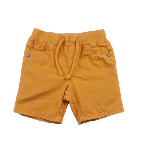 Short TAO 6 mois – Jaune moutarde