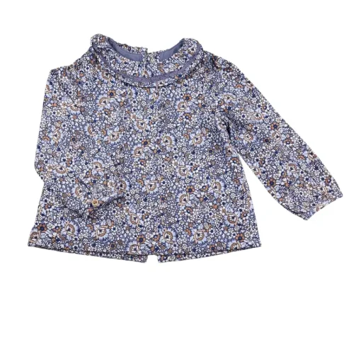 Blouse Sergent Major 24 mois – Fleurie bleue