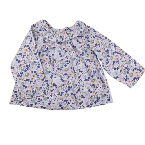 Blouse Jacadi 24 mois – Liberty bleu