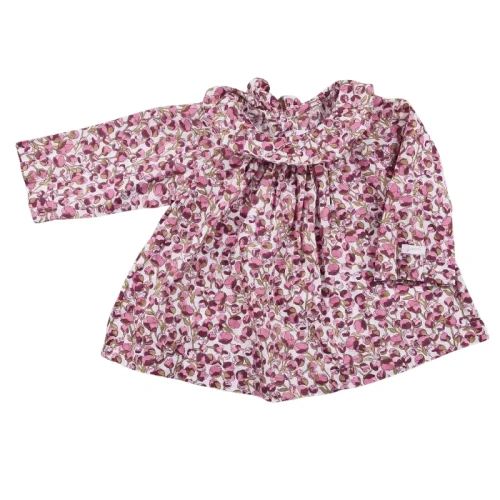 Blouse Jacadi 3 mois – Fleurie rose