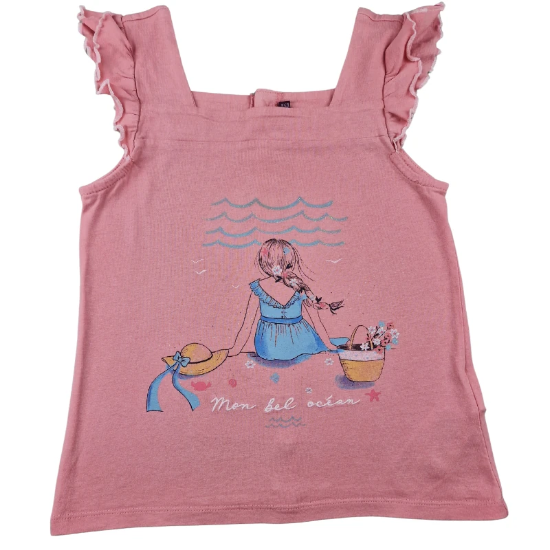 Débardeur Sergent Major 7 ans – Rose