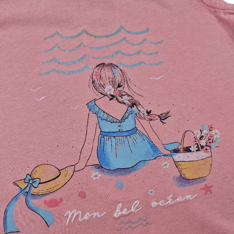 Débardeur Sergent Major 7 ans – Rose – Image 2