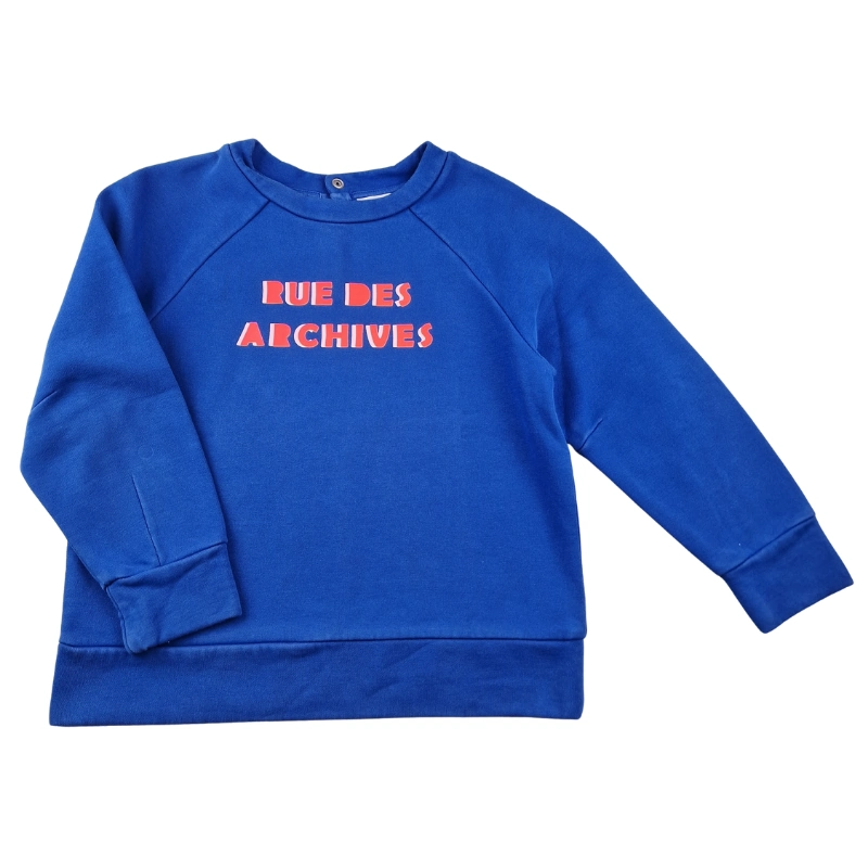 Sweat Jacadi 8 ans – Bleu électrique