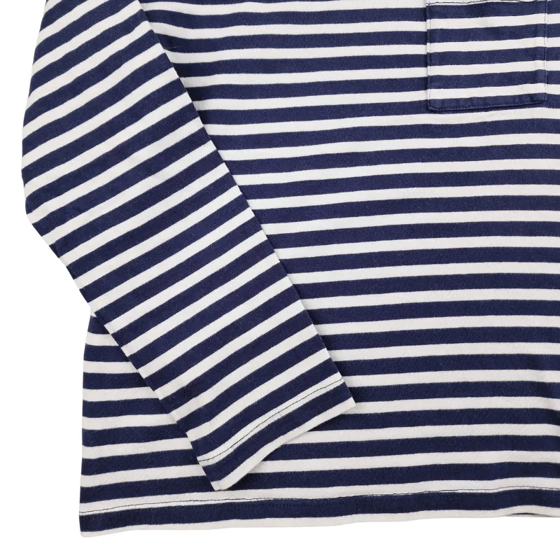 T-shirt Sergent Major 8 ans – Marinière bleu marine – Image 3