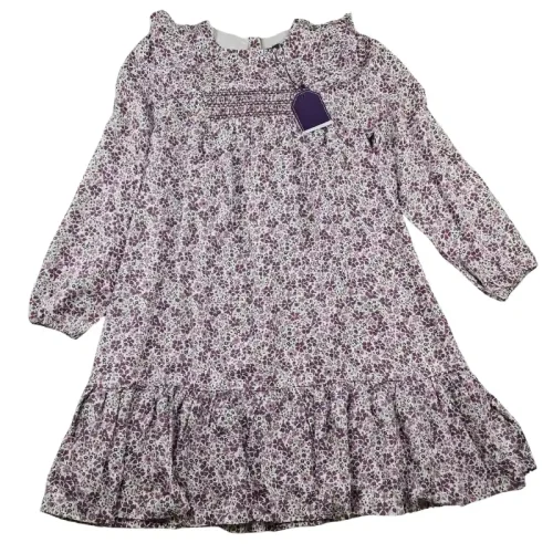 Robe Sergent Major 10 ans – Fleurie prune