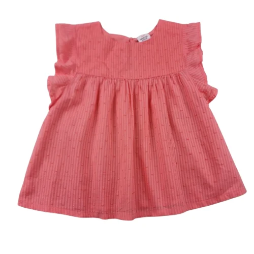 Blouse TAO 6 ans – Corail plumetis