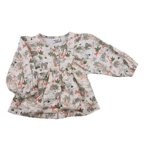 Blouse Tape à l’Œil 6 mois – Imprimé tropical