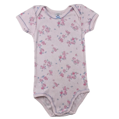 Body Petit Bateau 36 mois – Rose fleuri