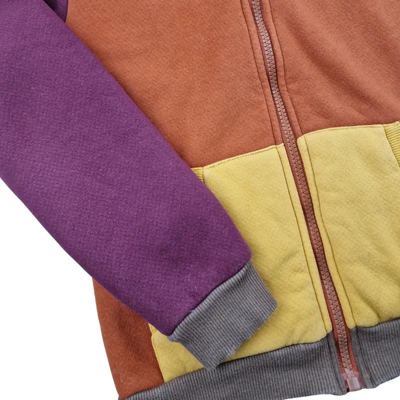Sweat zippé DPAM 8 ans – Multicolore à capuche – Image 2
