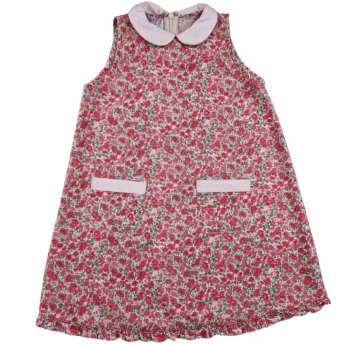 Robe vintage Premier de la Classe 4 ans – Fleurie rose