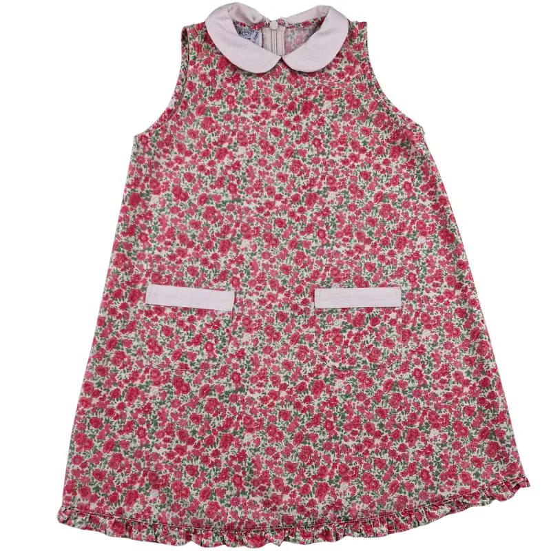 Robe vintage Premier de la Classe 4 ans – Fleurie rose