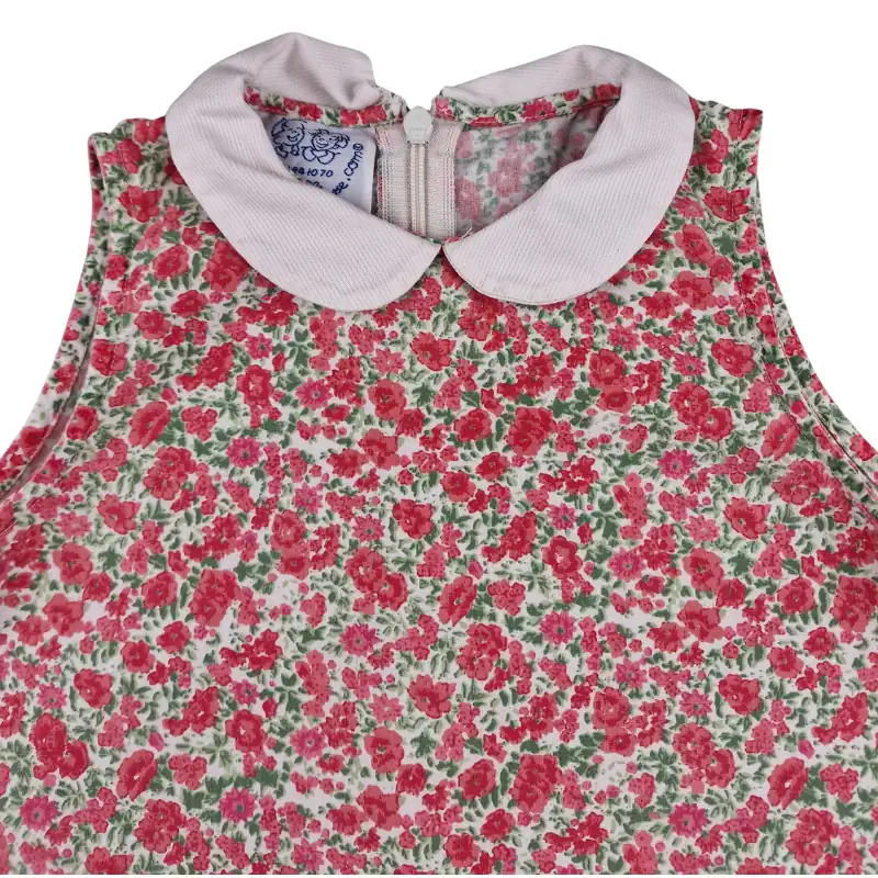Robe vintage Premier de la Classe 4 ans – Fleurie rose – Image 3