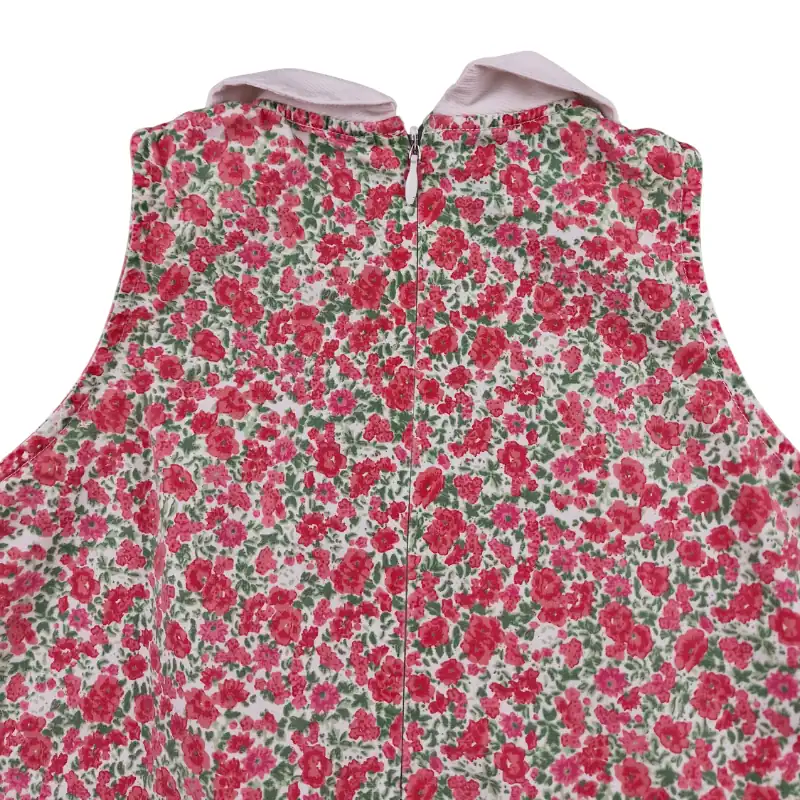Robe vintage Premier de la Classe 4 ans – Fleurie rose – Image 4