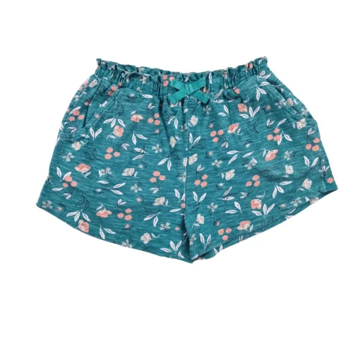 Short Tape à l’Œil 5 ans – Vert imprimé fleuri
