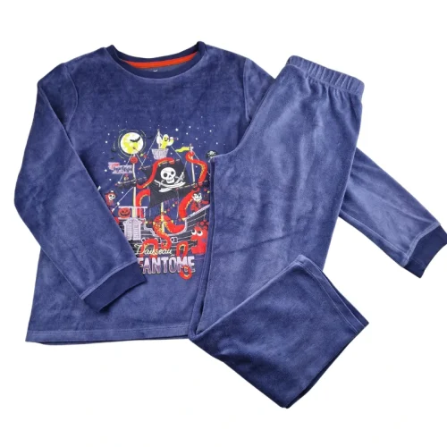 Pyjama Sergent Major 9 ans – Bleu marine pirate