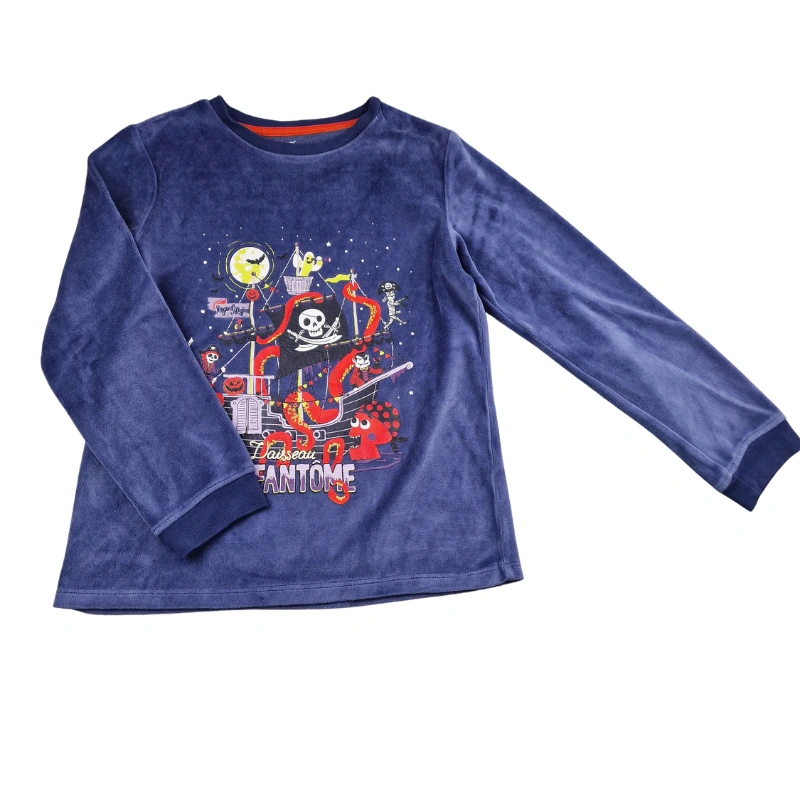 Pyjama Sergent Major 9 ans – Bleu marine pirate – Image 2