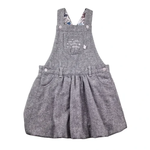 Robe Sergent Major 4 ans – Gris chiné