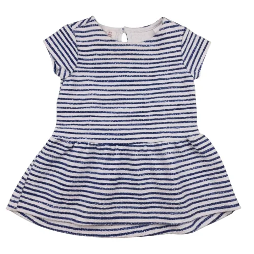 Robe Zara 3/6 mois – Rayée bleu et blanc