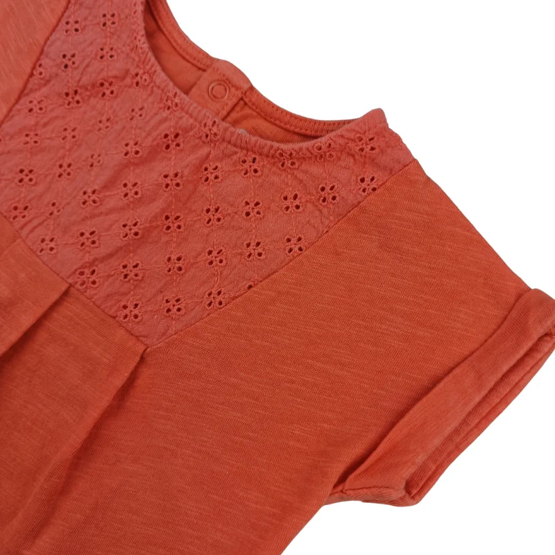 T-shirt Obaïbi 6 mois – Orange – Image 2
