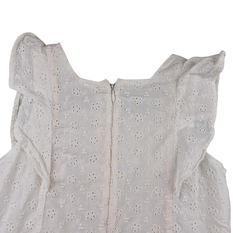 Robe Petit Bateau 10 ans – Blanche – Image 2