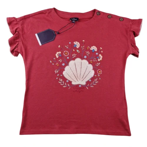 T-shirt Sergent Major 9 ans – Rouge