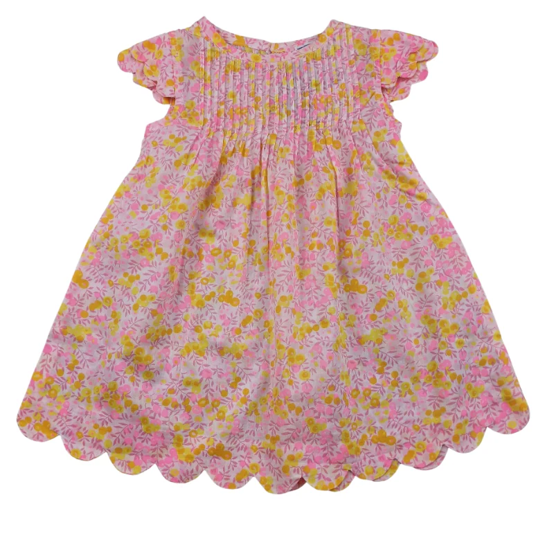 Robe Jacadi Liberty 6 mois – Rose jaune