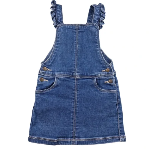 Robe salopette TAO 18 mois – Jean brut