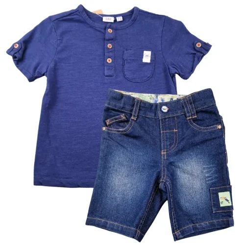Look 3 ans  BWkids & bermuda Sergent Major – Le look  facile pour l’été