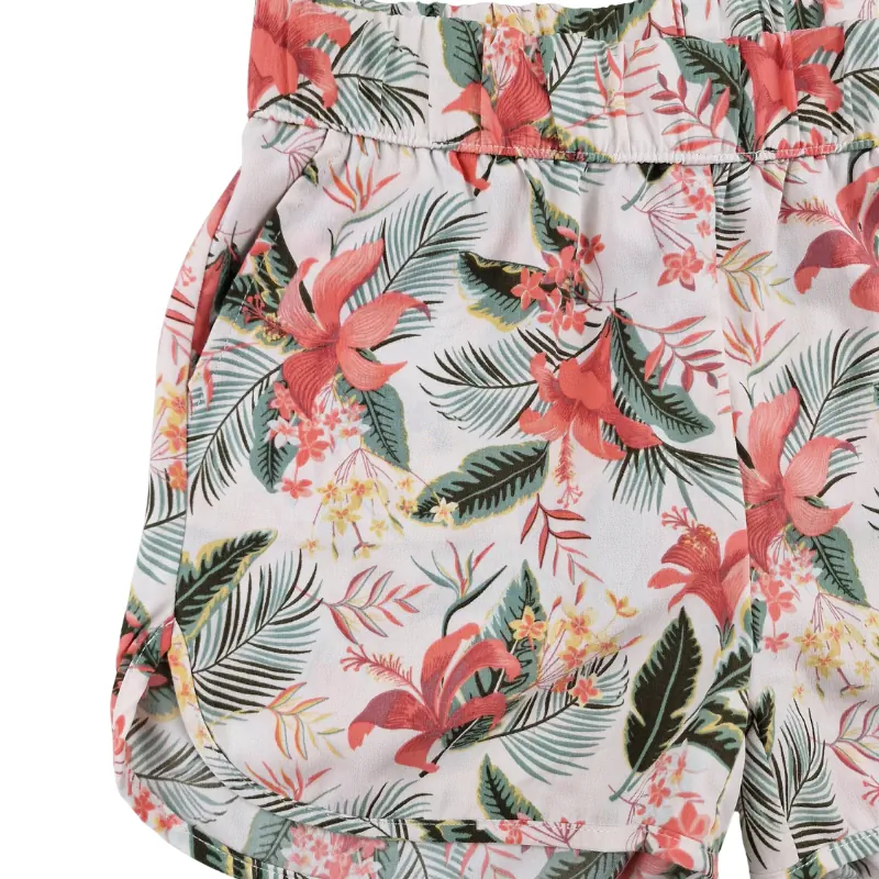 Short Name It 9 ans – Blanc imprimé tropical – Image 2